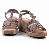 Flone Josilyn Taupe Snake