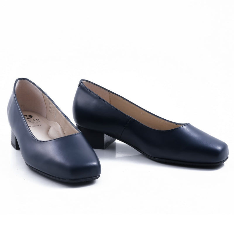 Pesso Bergamo Wide Mid Blue