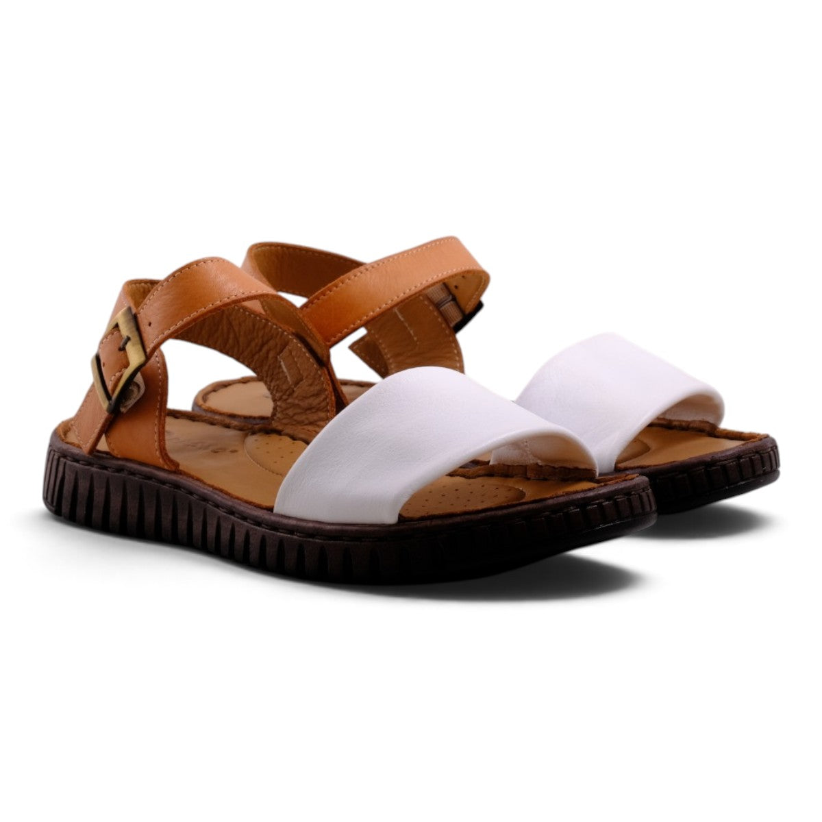 Pesso Greece White/Tan