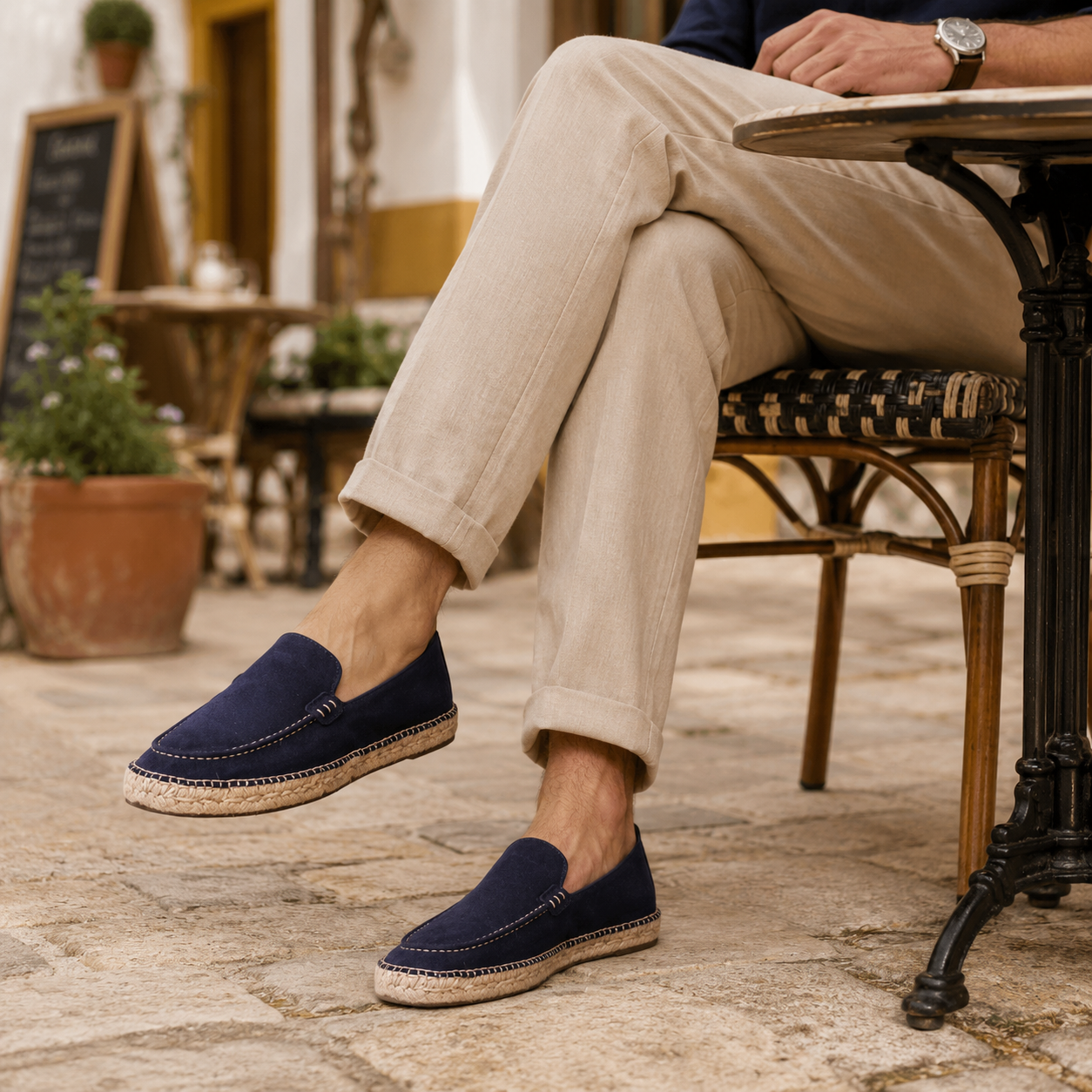 Fabiolas Fred Men Navy