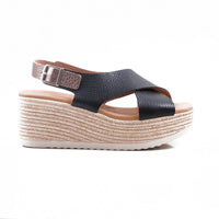 Oh My Sandals Ontana Black Multi
