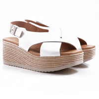 Oh My Sandals Ontana White Multi