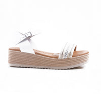 Oh My Sandals Ontead White Multi