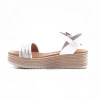 Oh My Sandals Ontead White Multi