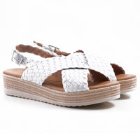 Oh My Sandals Ontwine White