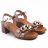 Oh My Sandals Onyx Rose Gold