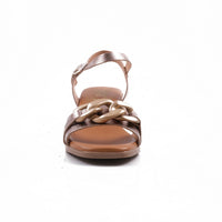 Oh My Sandals Onyx Rose Gold