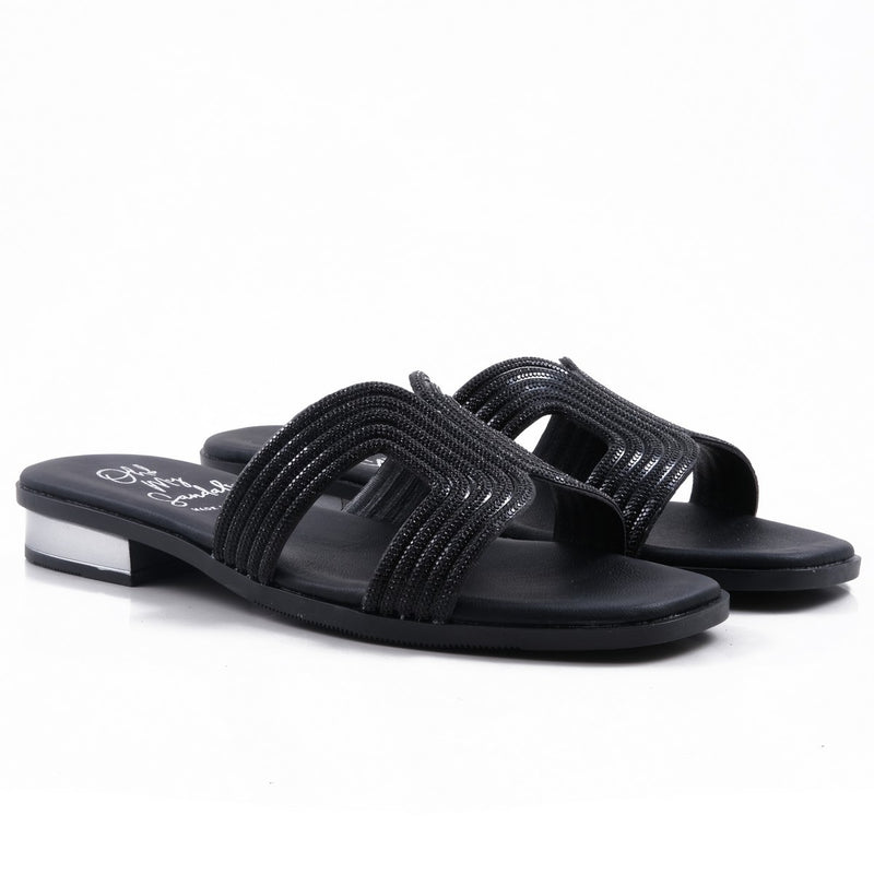 Oh My Sandals Opal Black
