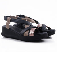 Oh My Sandals Oriana Black Multi