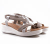 Oh My Sandals Oriana Taupe Multi