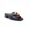 Oh My Sandals Ornate Black