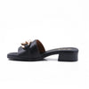 Oh My Sandals Ornate Black