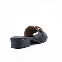 Oh My Sandals Ornate Black