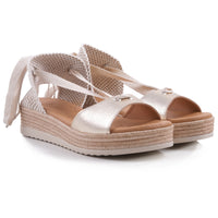 Oh My Sandals Otelie Metallic
