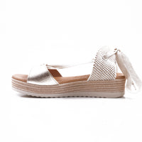 Oh My Sandals Otelie Metallic