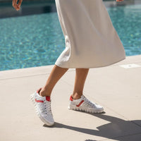 Pesso Addison White/Red