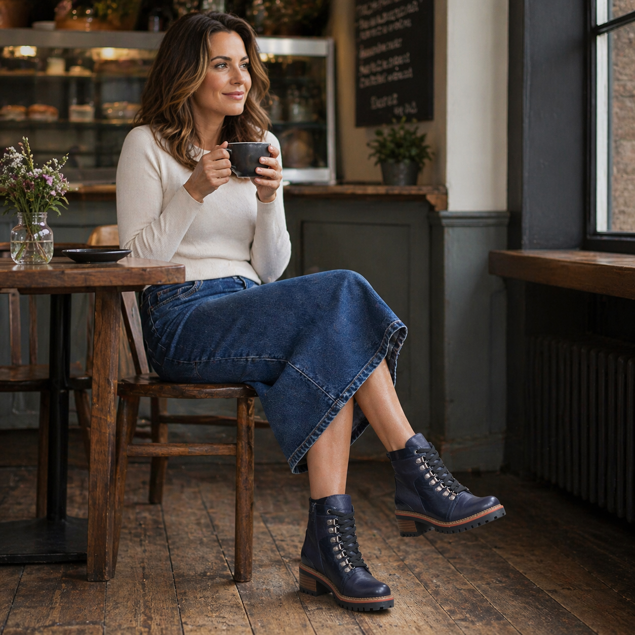Pesso Heather Navy